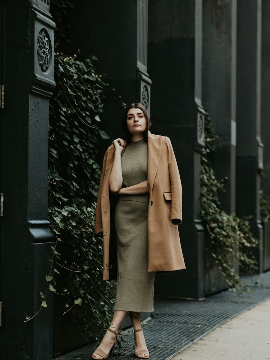 Camel Wool Coat — Camel