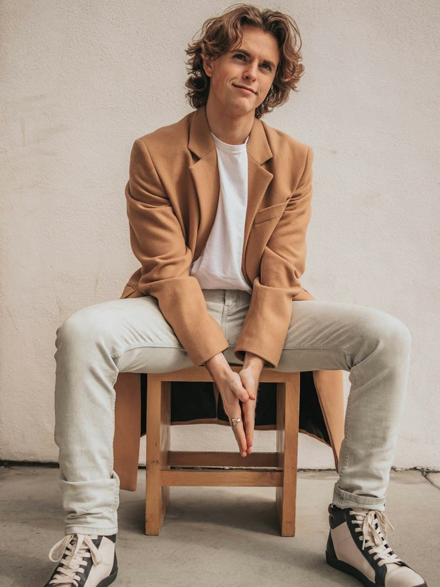 Sand Linen Blazer — Sand