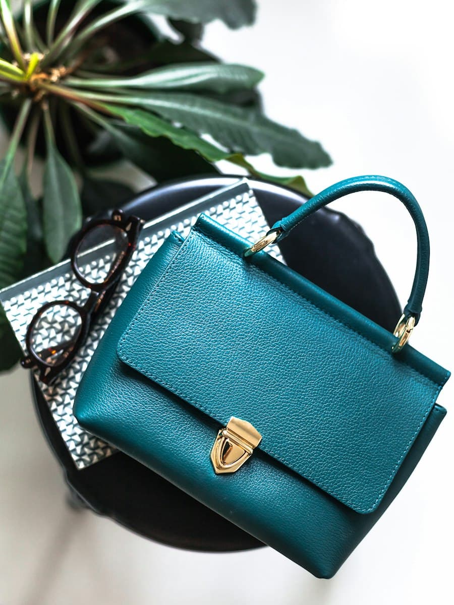 Teal Satchel — Teal